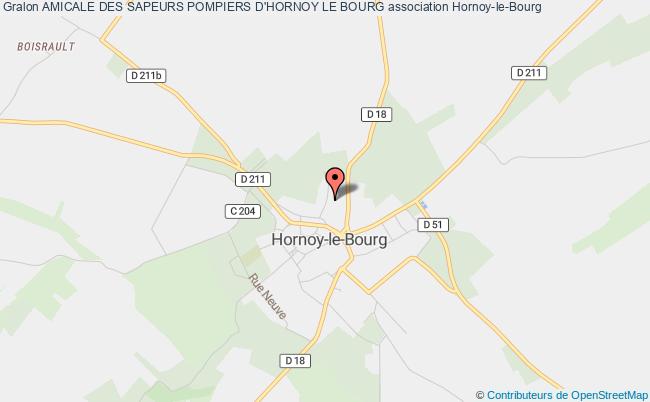 plan association Amicale Des Sapeurs Pompiers D'hornoy Le Bourg Hornoy-le-Bourg