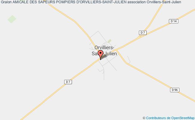 plan association Amicale Des Sapeurs Pompiers D'orvilliers-saint-julien Orvilliers-Saint-Julien