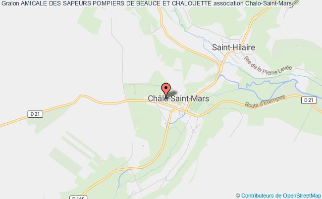 plan association Amicale Des Sapeurs Pompiers De Beauce Et Chalouette Chalo-Saint-Mars