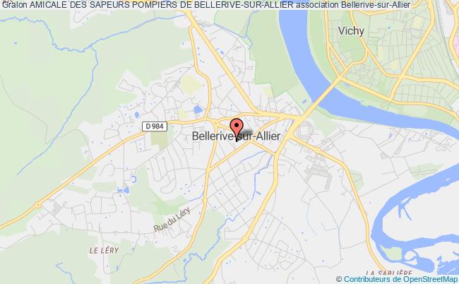 plan association Amicale Des Sapeurs Pompiers De Bellerive-sur-allier Bellerive-sur-Allier