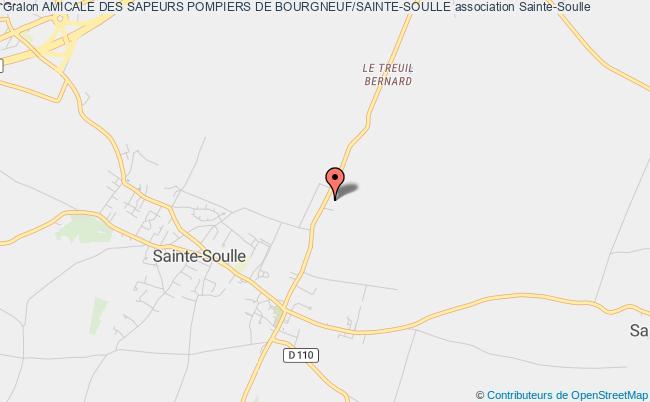 plan association Amicale Des Sapeurs Pompiers De Bourgneuf/sainte-soulle Sainte-Soulle