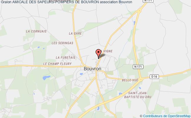plan association Amicale Des Sapeurs-pompiers De Bouvron Bouvron