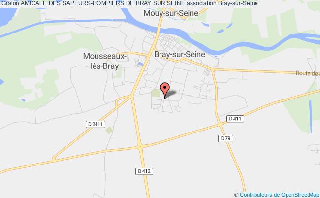 plan association Amicale Des Sapeurs-pompiers De Bray Sur Seine Bray-sur-Seine