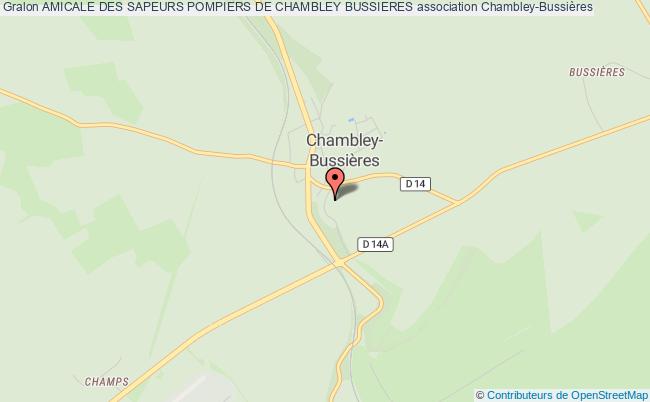 plan association Amicale Des Sapeurs Pompiers De Chambley Bussieres Chambley-Bussières