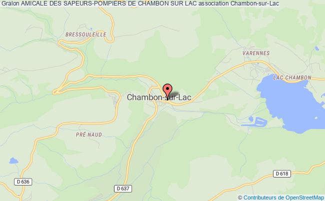 AMICALE DES SAPEURS-POMPIERS DE CHAMBON SUR LAC