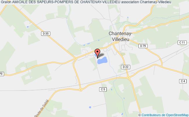 plan association Amicale Des Sapeurs-pompiers De Chantenay-villedieu Chantenay-Villedieu