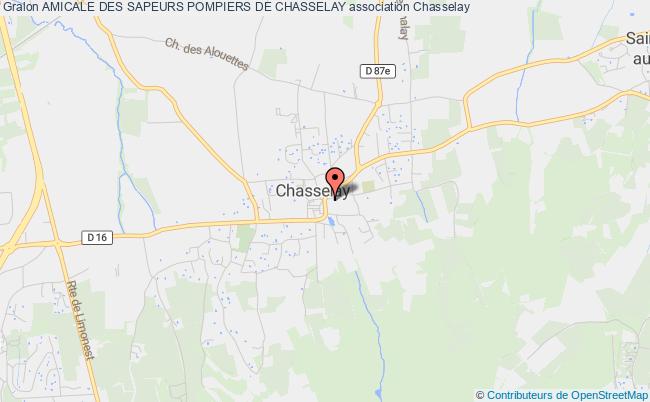 plan association Amicale Des Sapeurs Pompiers De Chasselay Chasselay