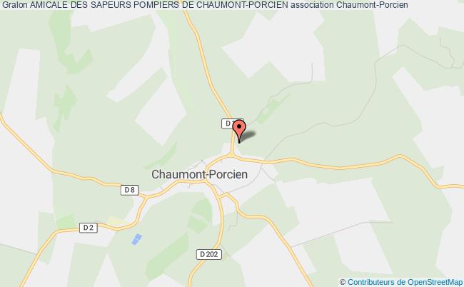 plan association Amicale Des Sapeurs Pompiers De Chaumont-porcien Chaumont-Porcien