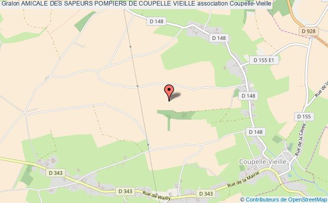 plan association Amicale Des Sapeurs Pompiers De Coupelle Vieille Coupelle-Vieille