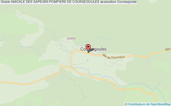 AMICALE DES SAPEURS POMPIERS DE COURSEGOULES