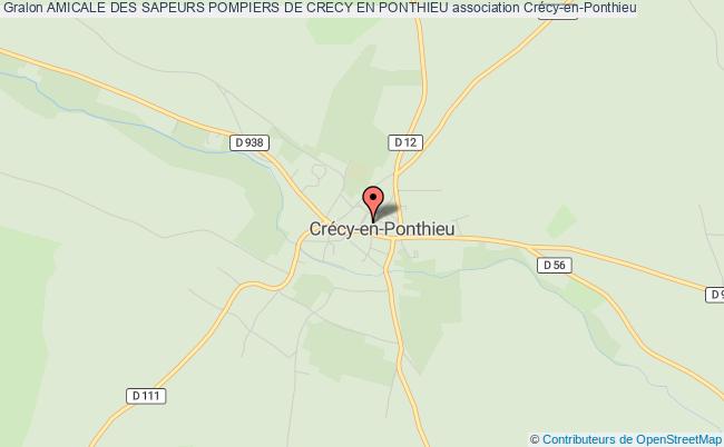 plan association Amicale Des Sapeurs Pompiers De Crecy En Ponthieu Crécy-en-Ponthieu