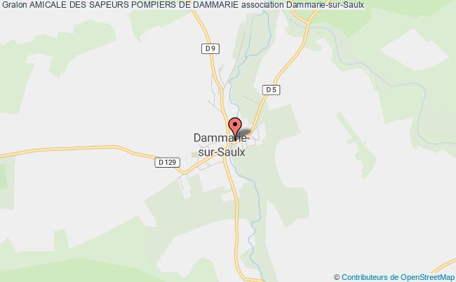 plan association Amicale Des Sapeurs Pompiers De Dammarie Dammarie-sur-Saulx
