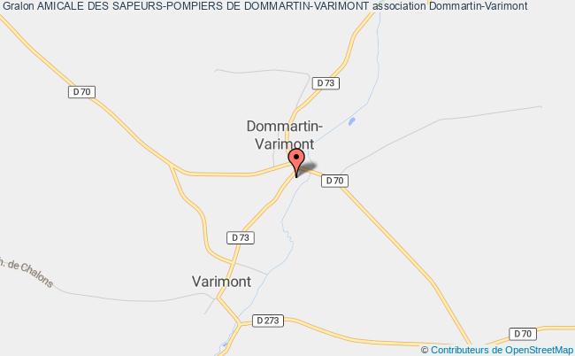 plan association Amicale Des Sapeurs-pompiers De Dommartin-varimont Dommartin-Varimont