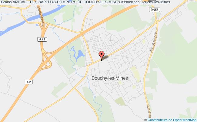 plan association Amicale Des Sapeurs-pompiers De Douchy-les-mines Douchy-les-Mines