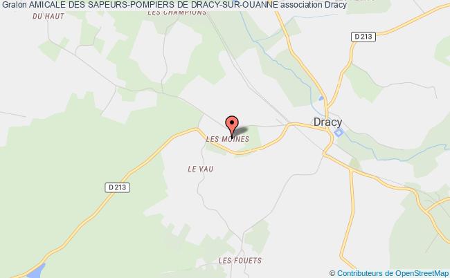plan association Amicale Des Sapeurs-pompiers De Dracy-sur-ouanne Dracy