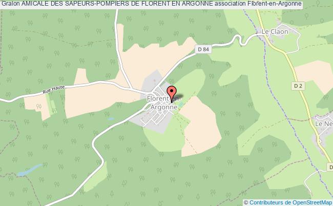 plan association Amicale Des Sapeurs-pompiers De Florent En Argonne Florent-en-Argonne
