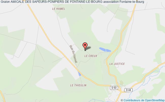 plan association Amicale Des Sapeurs-pompiers De Fontaine-le-bourg Fontaine-le-Bourg