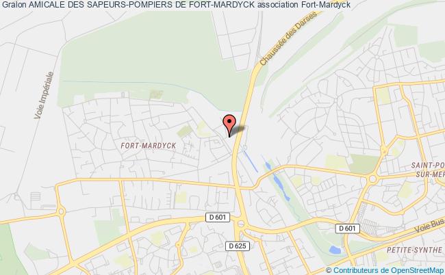 plan association Amicale Des Sapeurs-pompiers De Fort-mardyck Fort-Mardyck