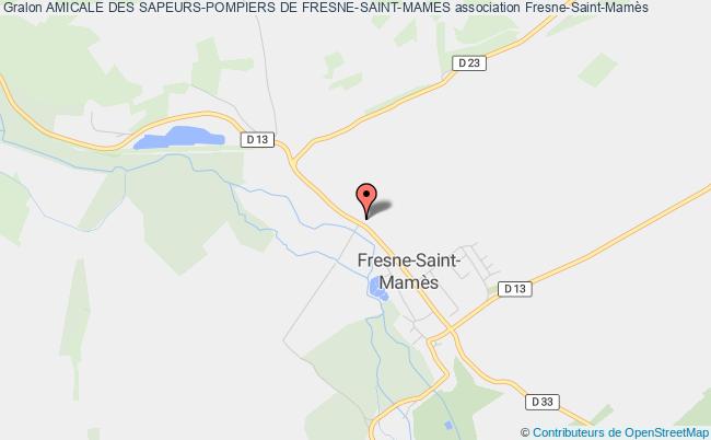 plan association Amicale Des Sapeurs-pompiers De Fresne-saint-mames Fresne-Saint-Mamès