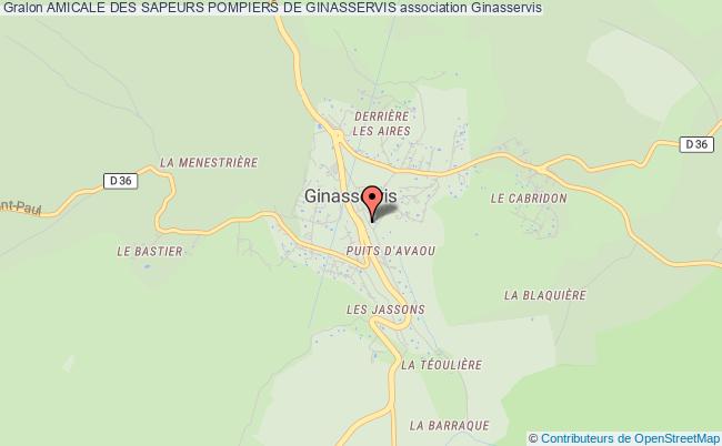 AMICALE DES SAPEURS POMPIERS DE GINASSERVIS