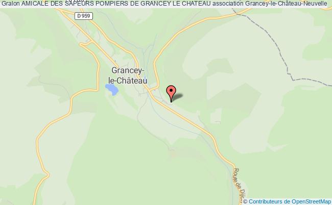 plan association Amicale Des Sapeurs Pompiers De Grancey Le Chateau Grancey-le-Château-Neuvelle