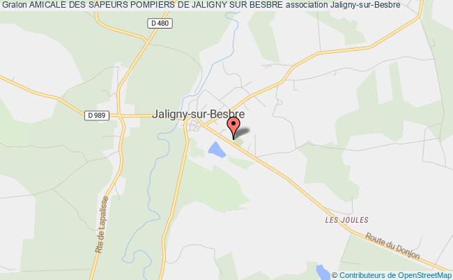 plan association Amicale Des Sapeurs Pompiers De Jaligny Sur Besbre Jaligny-sur-Besbre