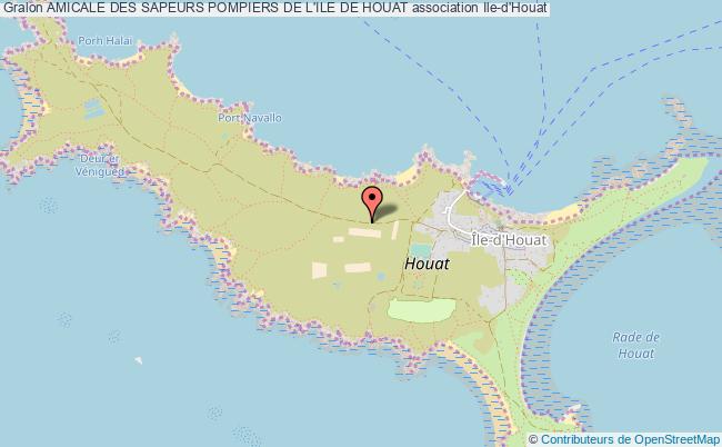 plan association Amicale Des Sapeurs Pompiers De L'ile De Houat Île-d'Houat