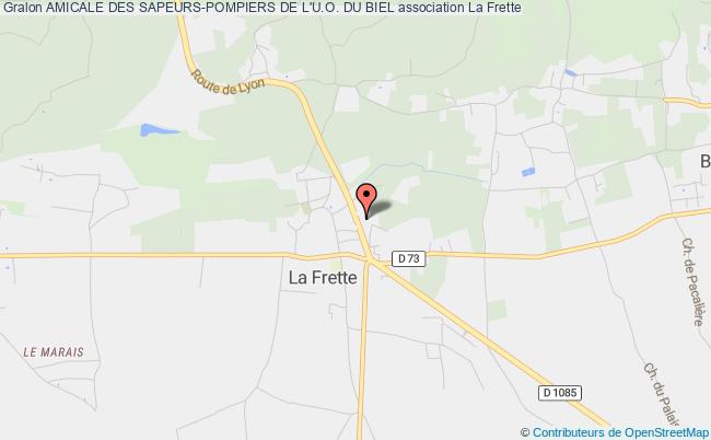 plan association Amicale Des Sapeurs-pompiers De L'u.o. Du Biel La Frette