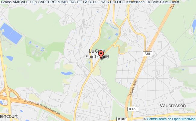 plan association Amicale Des Sapeurs Pompiers De La Celle Saint Cloud La    Celle-Saint-Cloud