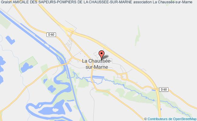 plan association Amicale Des Sapeurs-pompiers De La Chaussee-sur-marne La Chaussée-sur-Marne
