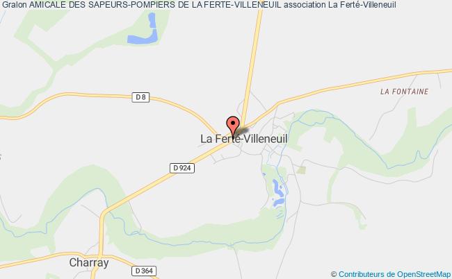plan association Amicale Des Sapeurs-pompiers De La Ferte-villeneuil La    Ferté-Villeneuil
