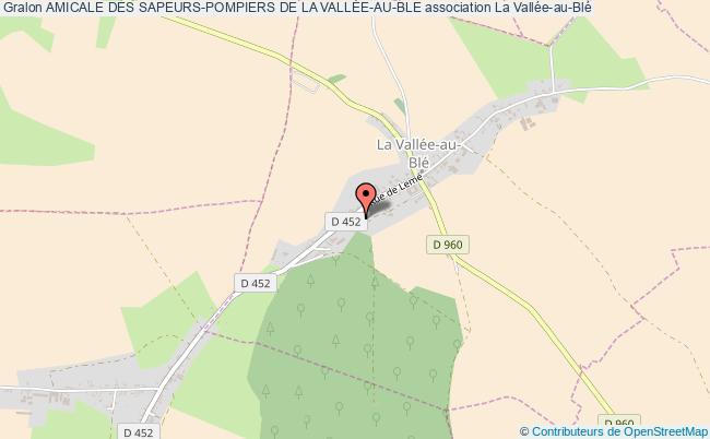 plan association Amicale Des Sapeurs-pompiers De La VallÉe-au-ble La    Vallée-au-Blé