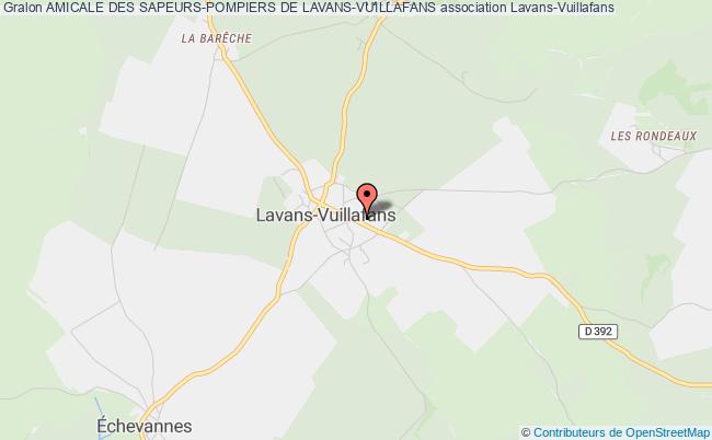 plan association Amicale Des Sapeurs-pompiers De Lavans-vuillafans Lavans-Vuillafans