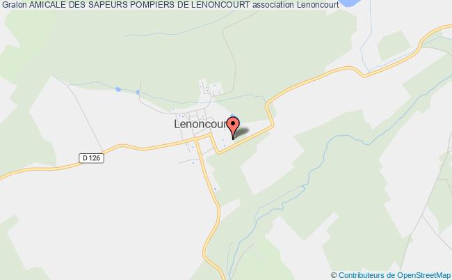 AMICALE DES SAPEURS POMPIERS DE LENONCOURT