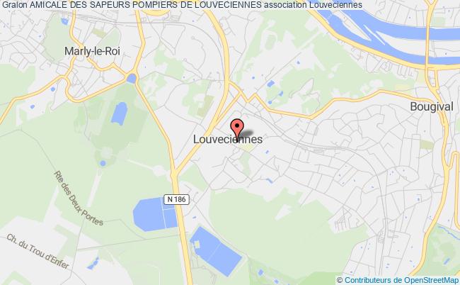 plan association Amicale Des Sapeurs Pompiers De Louveciennes Louveciennes