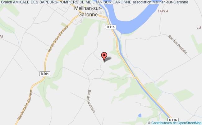 plan association Amicale Des Sapeurs-pompiers De Meilhan Sur Garonne Meilhan-sur-Garonne