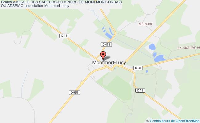 plan association Amicale Des Sapeurs-pompiers De Montmort-orbais
Ou Adspmo Montmort-Lucy