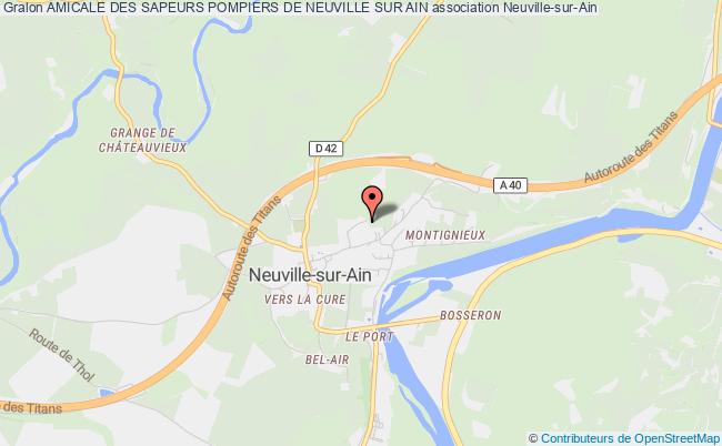 plan association Amicale Des Sapeurs Pompiers De Neuville Sur Ain Neuville-sur-Ain