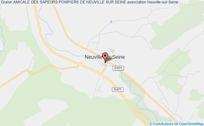 plan association Amicale Des Sapeurs Pompiers De Neuville Sur Seine Neuville-sur-Seine