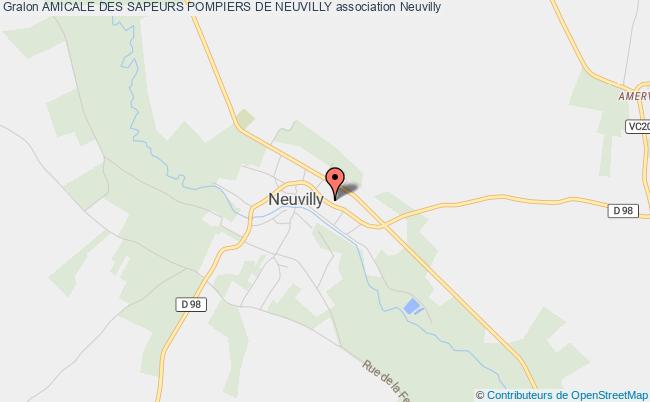 plan association Amicale Des Sapeurs Pompiers De Neuvilly Neuvilly