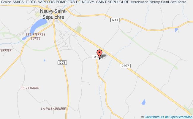 plan association Amicale Des Sapeurs-pompiers De Neuvy- Saint-sepulchre Neuvy-Saint-Sépulchre