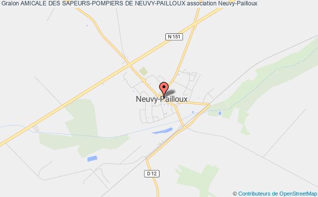 plan association Amicale Des Sapeurs-pompiers De Neuvy-pailloux Neuvy-Pailloux