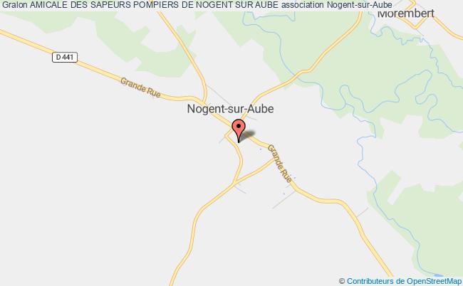 plan association Amicale Des Sapeurs Pompiers De Nogent Sur Aube Nogent-sur-Aube