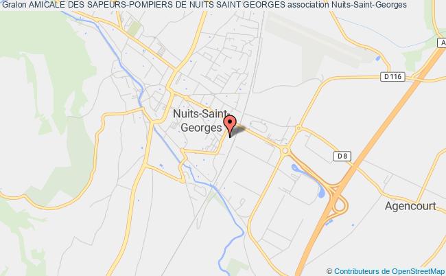plan association Amicale Des Sapeurs-pompiers De Nuits Saint Georges Nuits-Saint-Georges