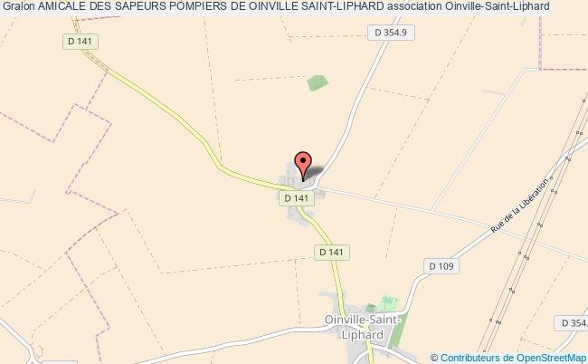 plan association Amicale Des Sapeurs Pompiers De Oinville Saint-liphard Oinville-Saint-Liphard