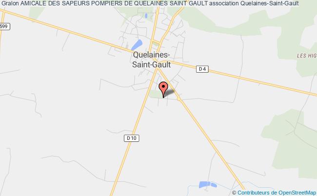 plan association Amicale Des Sapeurs Pompiers De Quelaines Saint Gault Quelaines-Saint-Gault