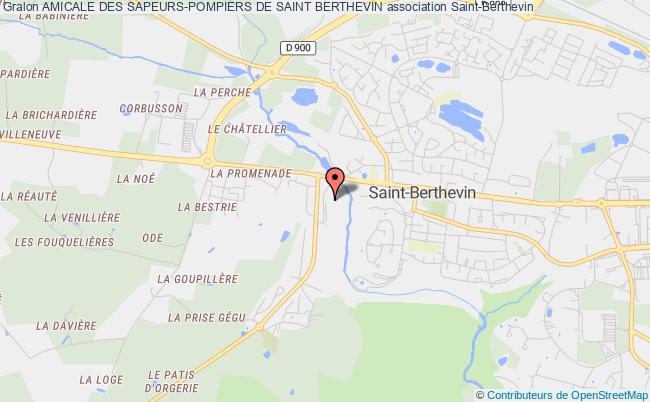plan association Amicale Des Sapeurs-pompiers De Saint Berthevin Saint-Berthevin