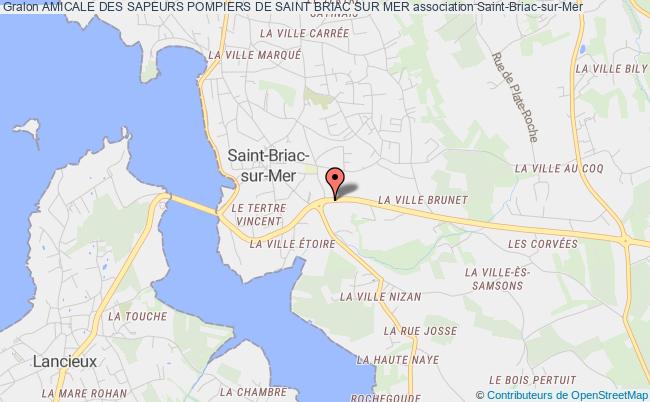 plan association Amicale Des Sapeurs Pompiers De Saint Briac Sur Mer Saint-Briac-sur-Mer