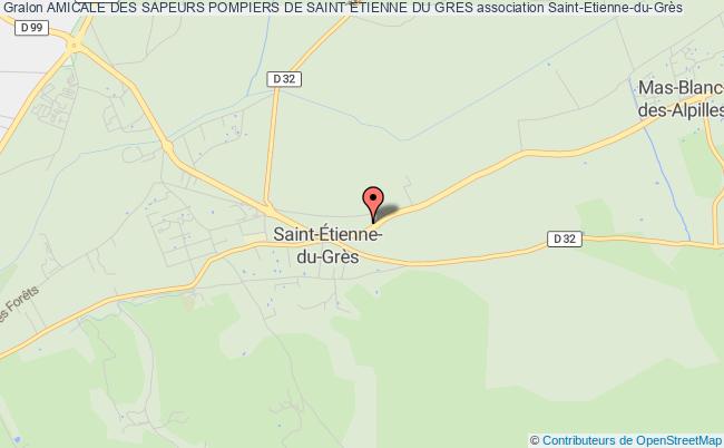 plan association Amicale Des Sapeurs Pompiers De Saint Etienne Du Gres Saint-Étienne-du-Grès
