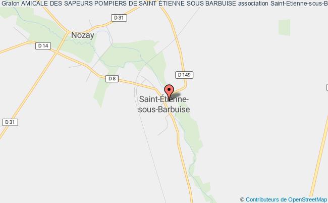 plan association Amicale Des Sapeurs Pompiers De Saint Étienne Sous Barbuise Saint-Étienne-sous-Barbuise